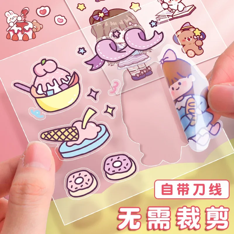 New 20pcs random pet stickers cartoon cute girl DIY hand account decoration materials Japanese and Korean Instagram style
New 20pcs random pet stickers cartoon cute girl DIY hand account decoration materials Japanese and Korean Instagram style