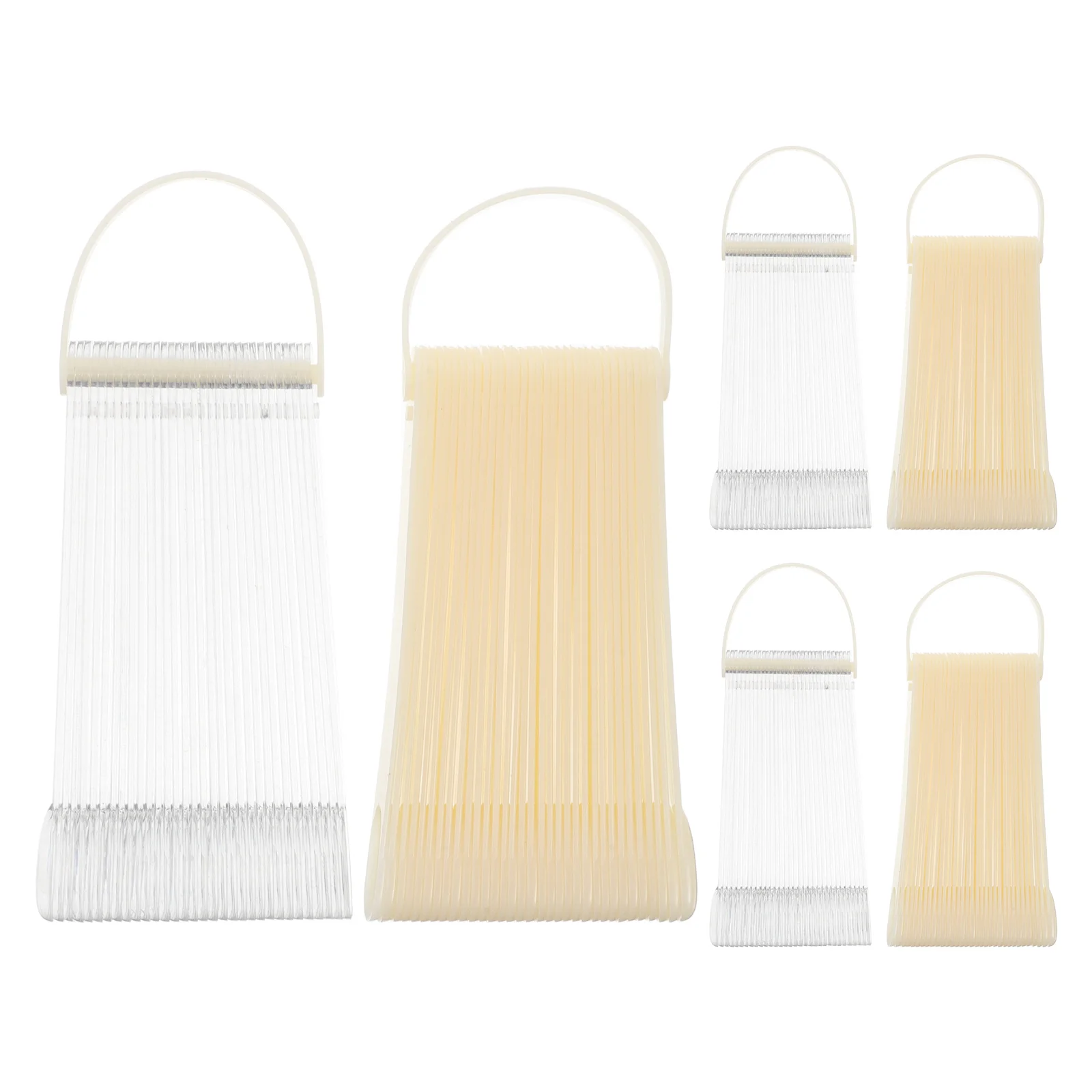 6Sets Nail Color Display Tips Compact Fan Shape Color Chart Board for Easy Comparison Manicure Display Board Nail Salon
6Sets Nail Color Display Tips Compact Fan Shape Color Chart Board for Easy Comparison Manicure Display Board Nail Salon