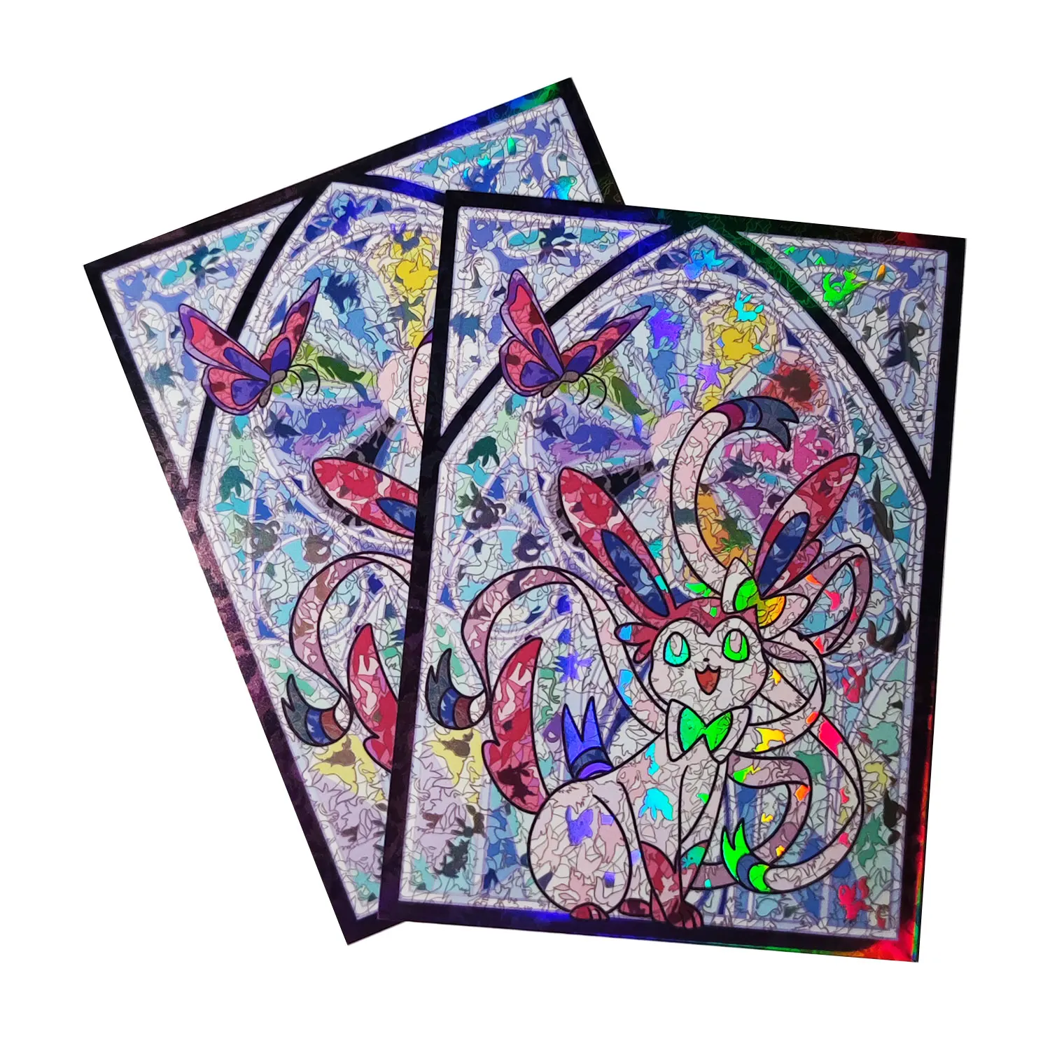 60ct Holo Card Sleeves 66x91mm Anime Protector Illustration Outer Shield Card Cover for PTCG MTG TCG Board Games Trading Cards
60ct Holo Card Sleeves 66x91mm Anime Protector Illustration Outer Shield Card Cover for PTCG MTG TCG Board Games Trading Cards