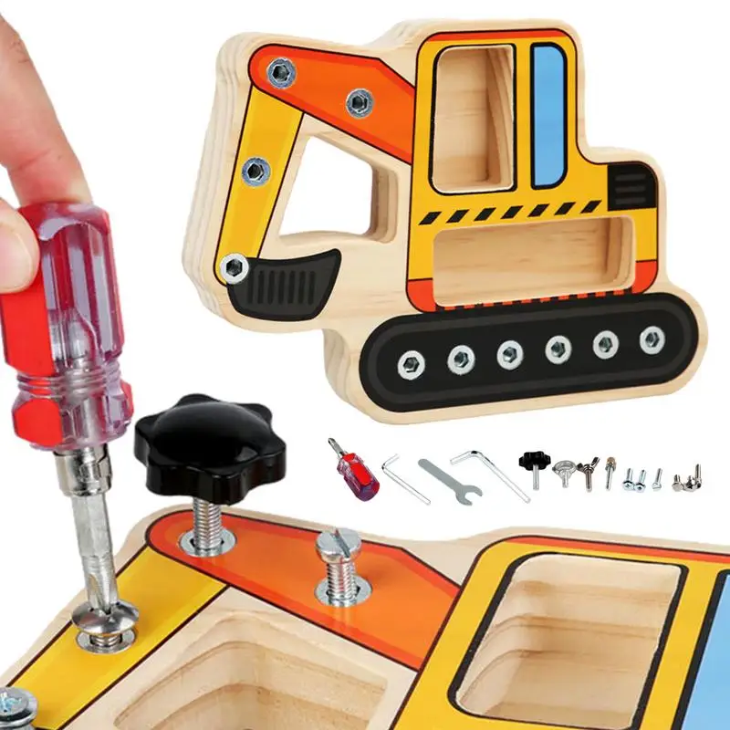 Montessori Screwdriver Board Set Screwdriver Set With Bolt Board Wooden Montessori Toys For Kids And Toddlers Above 3 Years Old
Montessori Screwdriver Board Set Screwdriver Set With Bolt Board Wooden Montessori Toys For Kids And Toddlers Above 3 Years Old