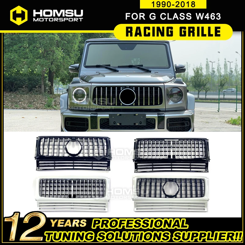 G63 GT Style grill For G Class W463 GT grille Replacement Auto Front Grille Parts Suitable forG class 1991-2018 front grille
G63 GT Style grill For G Class W463 GT grille Replacement Auto Front Grille Parts Suitable forG class 1991-2018 front grille