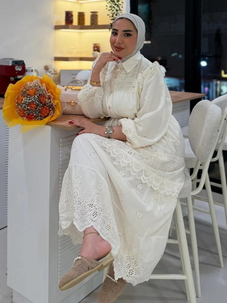 Lace Hollow Out Shirt Skirt 2 Piece Set Decal Solid Crochet Lantern Long Sleeve Women Shirts Top Loose Blouse Beach Long Skirts
Lace Hollow Out Shirt Skirt 2 Piece Set Decal Solid Crochet Lantern Long Sleeve Women Shirts Top Loose Blouse Beach Long Skirts