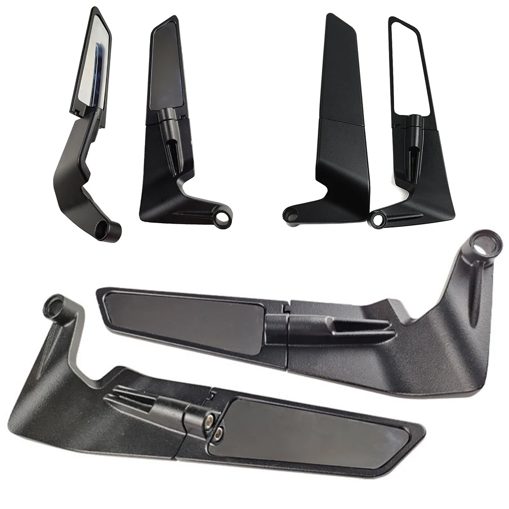 Motorcycle Rear View Mirrors Stealth Wind Wing Side Mirrors Universal Rotating Rear View Mirrors for Outdoor Motorcycle Riding
Motorcycle Rear View Mirrors Stealth Wind Wing Side Mirrors Universal Rotating Rear View Mirrors for Outdoor Motorcycle Riding