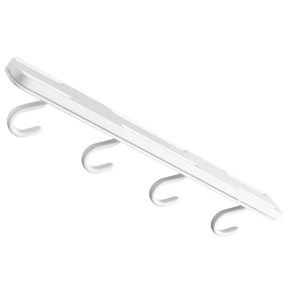 Sliding Hooks Punch Free Hanger White Kitchen Utensil Organizer Cup Holder Mug Rack Under Cabinet Space Saving Wall Mount Sticky
Sliding Hooks Punch Free Hanger White Kitchen Utensil Organizer Cup Holder Mug Rack Under Cabinet Space Saving Wall Mount Sticky