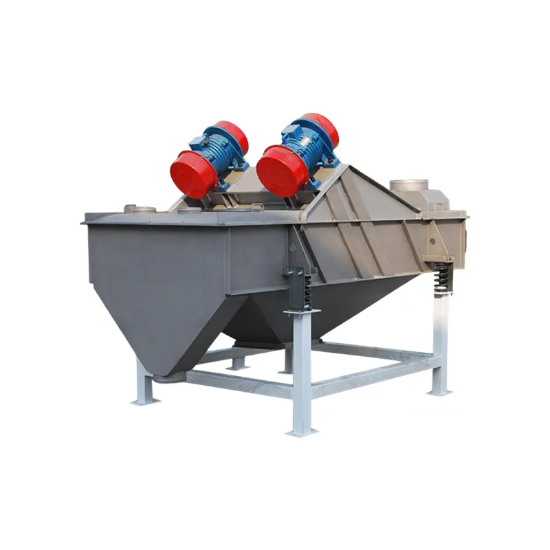 Linear dewatering screen, tailings dry drainage screen, sand washing dewatering screen
Linear dewatering screen, tailings dry drainage screen, sand washing dewatering screen