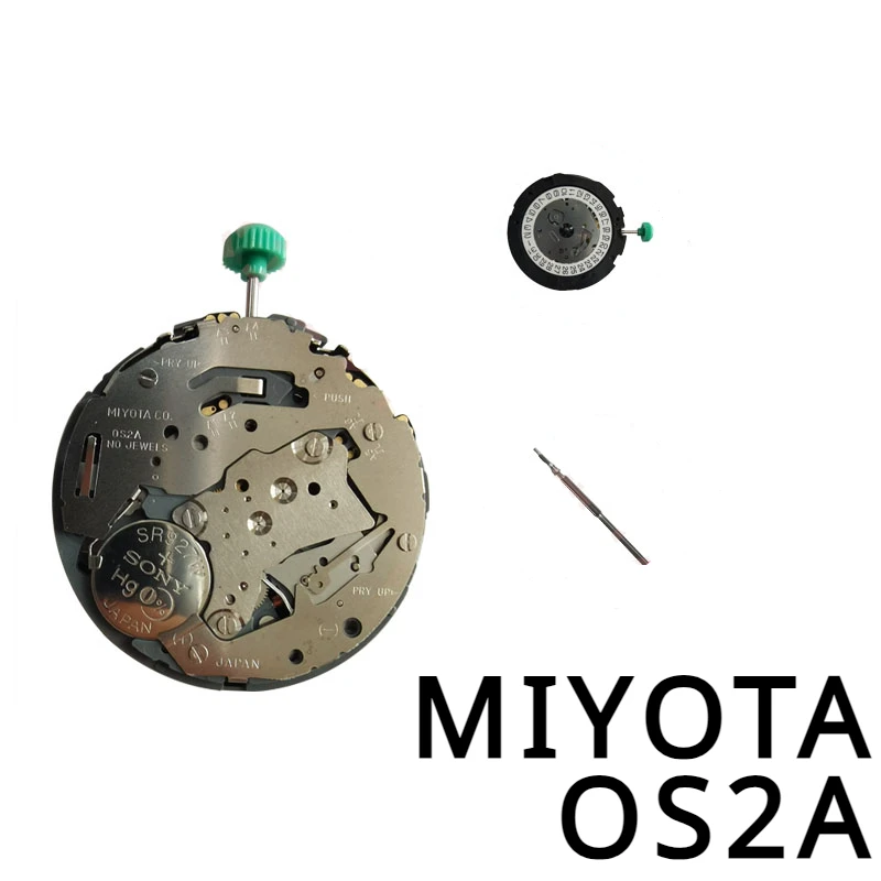 Japan MIYOTA OS2A Movement 6-pin Multifunctional Single Calendar Quartz Movement 927 Battery Watch Mouvement Accessories
Japan MIYOTA OS2A Movement 6-pin Multifunctional Single Calendar Quartz Movement 927 Battery Watch Mouvement Accessories
