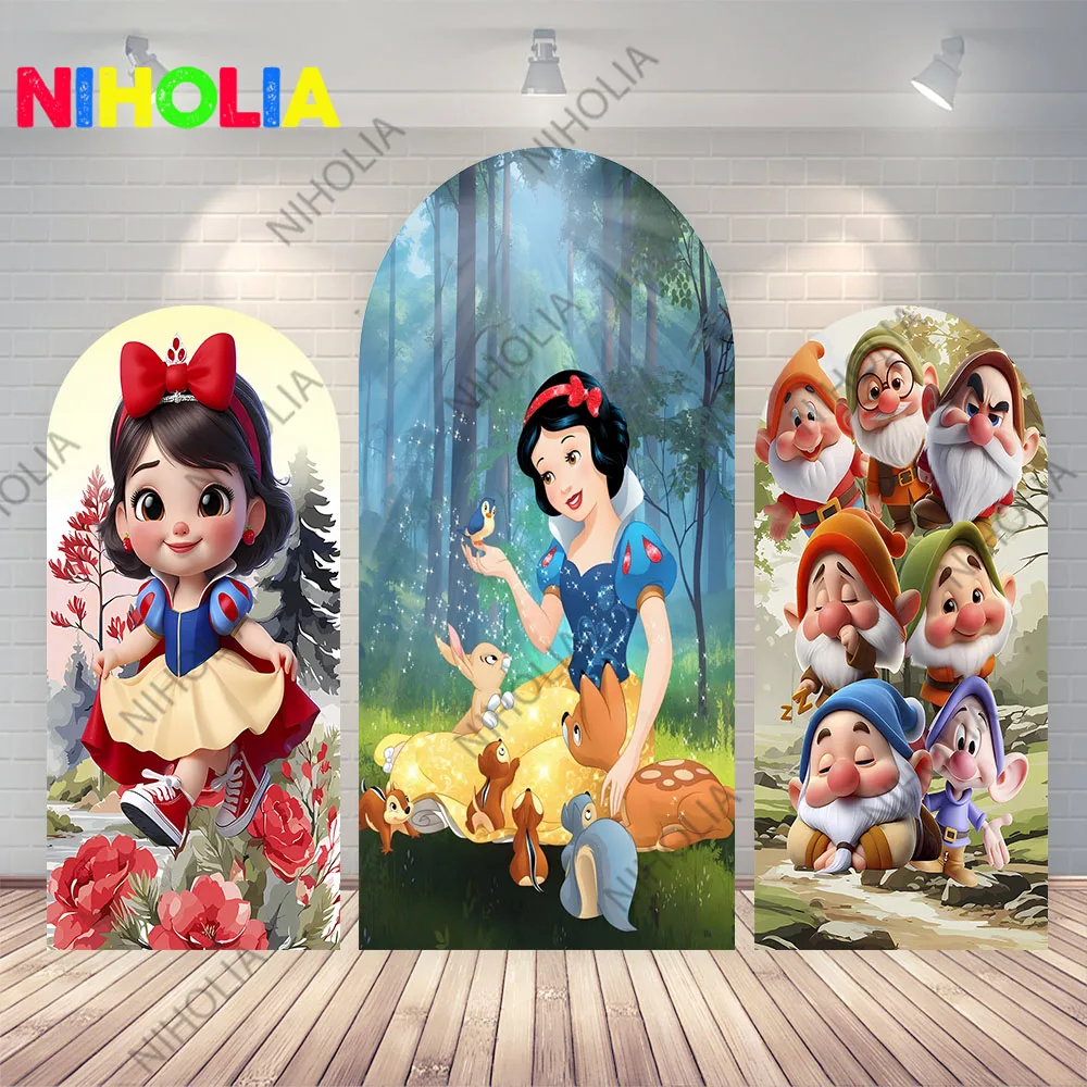 Фон для фотосессии «Принцесса Белоснежка»: арка, реквизит для девочек, фон для фотосъемки на день рождения
Фон для фотосессии «Принцесса Белоснежка»: арка, реквизит для девочек, фон для фотосъемки на день рождения