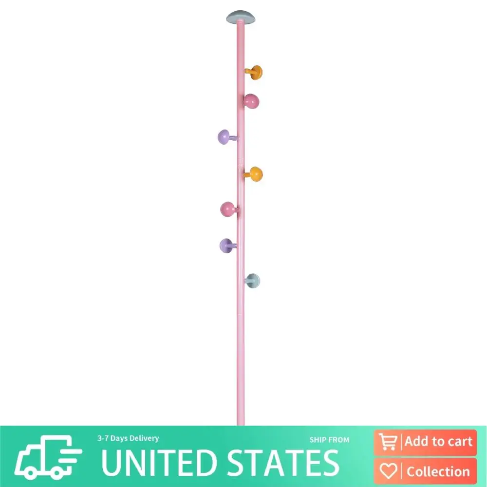 Цветная вешалка в виде гриба с 7-крючками, напольный органайзер, вешалка для одежды (розовая)
Цветная вешалка в виде гриба с 7-крючками, напольный органайзер, вешалка для одежды (розовая)