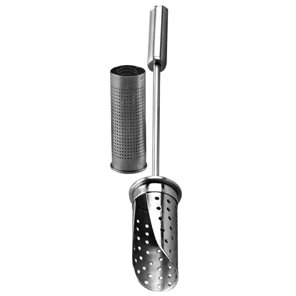 Stainless Steel Tea Stick Teapot Filter Tube Bulk Kitchen Infuser Filtering Tool Convenient Strainer Holder
Stainless Steel Tea Stick Teapot Filter Tube Bulk Kitchen Infuser Filtering Tool Convenient Strainer Holder