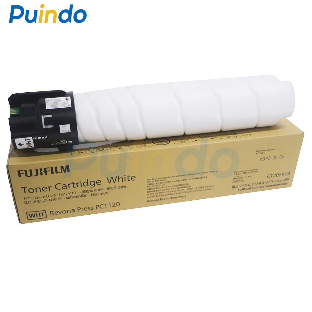 1 шт. CT 202919 Новый оригинальный тонер-картридж белого цвета для Xerox Revoria Press PC1120
1 шт. CT 202919 Новый оригинальный тонер-картридж белого цвета для Xerox Revoria Press PC1120