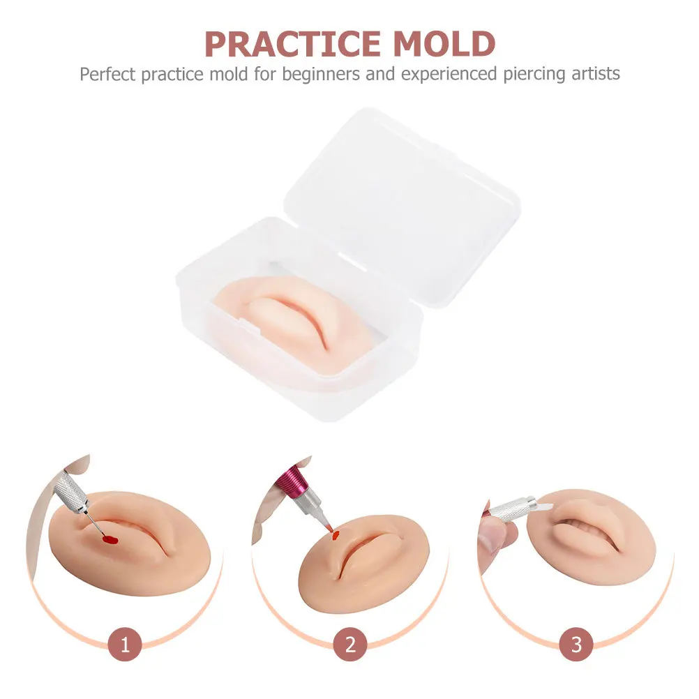 Silicone Fake Realistic 5D Practice Skin For Lip Piercing Tattoos Decorative Lip Training Tattooing Accessory Tools
Silicone Fake Realistic 5D Practice Skin For Lip Piercing Tattoos Decorative Lip Training Tattooing Accessory Tools