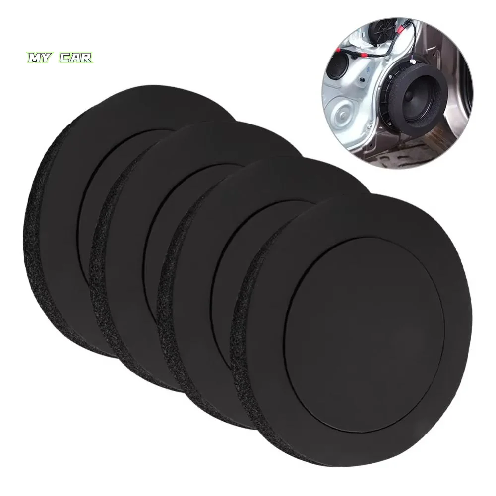 4 Pcs Practical 6.5" Car Door Soundproof Cotton Insulation Soft Speaker Bass Ring Noise Black Foam Woofer Pad Accessories
4 Pcs Practical 6.5" Car Door Soundproof Cotton Insulation Soft Speaker Bass Ring Noise Black Foam Woofer Pad Accessories