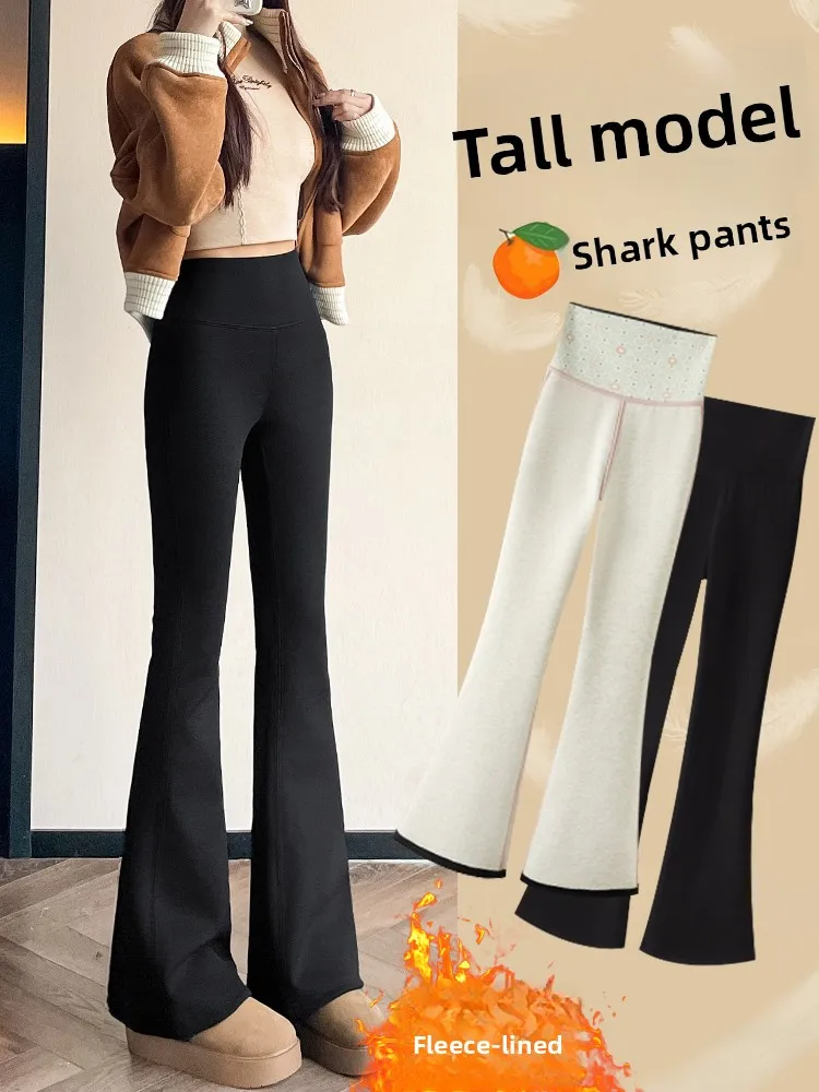 High Waist Thiened Fce Yoga Pants Women's Autumn Winter Warm ark Fin Pants Bell Bot Tummy Control Butt Lifting
High Waist Thiened Fce Yoga Pants Women's Autumn Winter Warm ark Fin Pants Bell Bot Tummy Control Butt Lifting