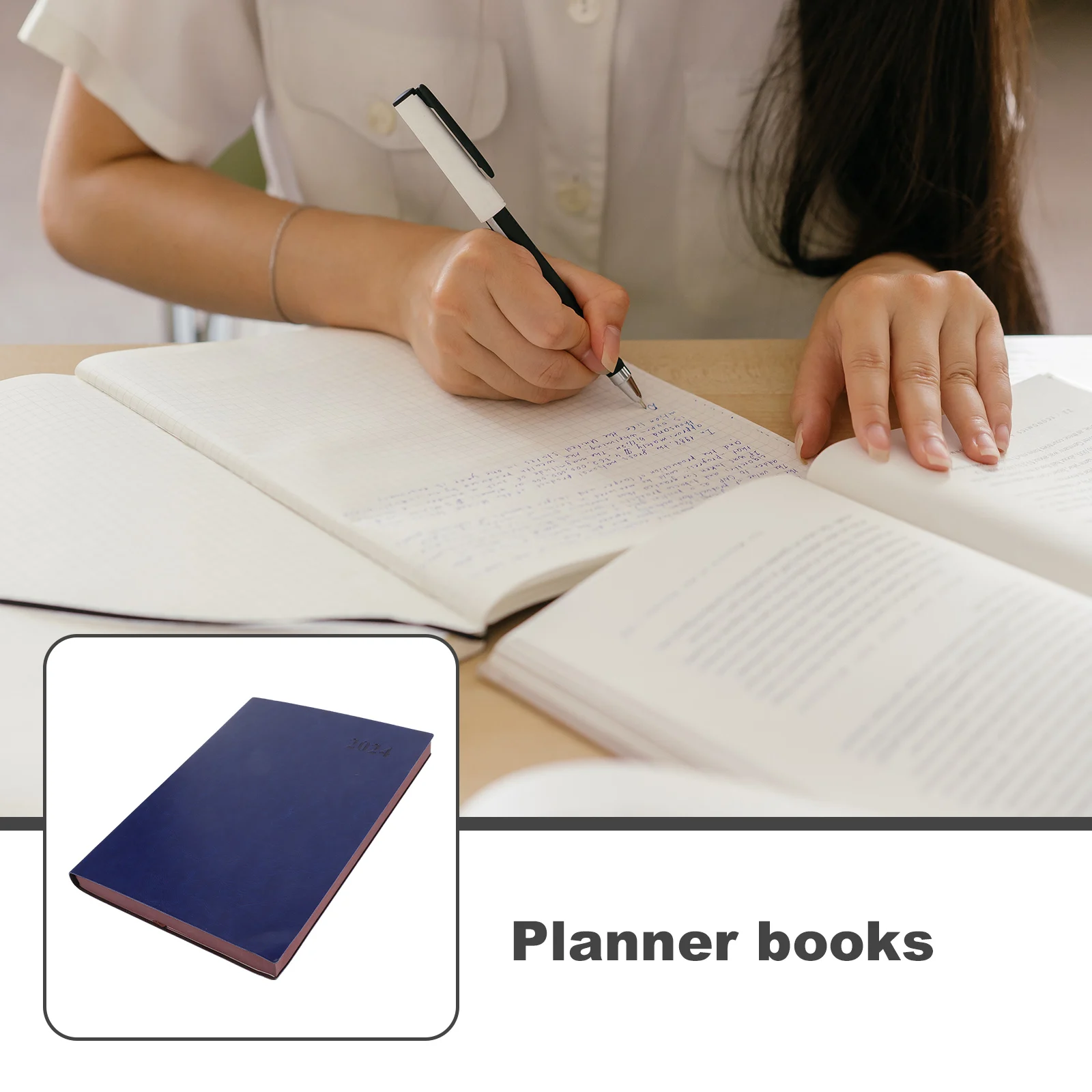 2024-2025 Academic Planner Notebook Agenda Notepad For Students Office Use Portable Lightweight Writing Book Artificial
2024-2025 Academic Planner Notebook Agenda Notepad For Students Office Use Portable Lightweight Writing Book Artificial