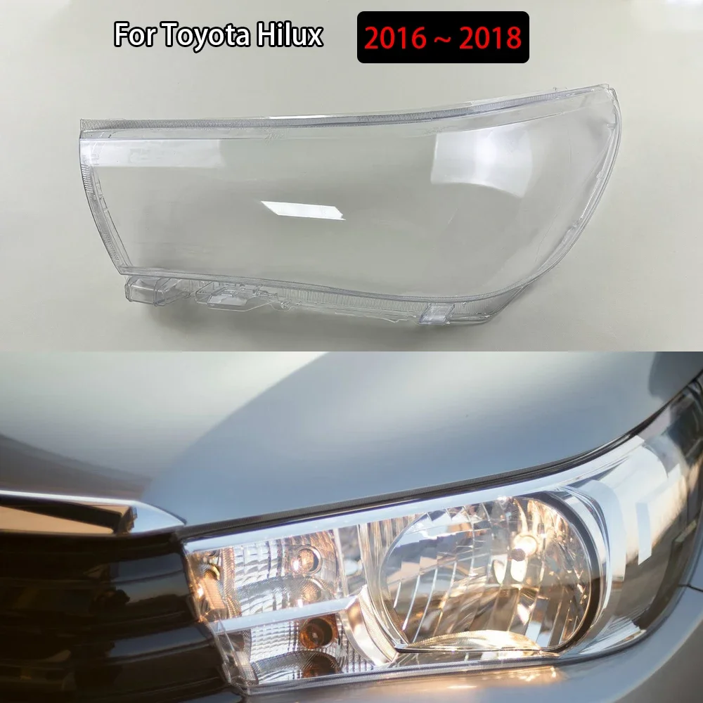 Front Headlamp Cover Transparent Lampshade Headlight Shell Lamp Shade Plexiglass For Toyota Hilux 2016 2017 2018
Front Headlamp Cover Transparent Lampshade Headlight Shell Lamp Shade Plexiglass For Toyota Hilux 2016 2017 2018
