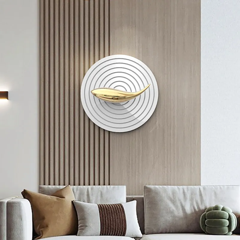 Wooden Round Disc + Electroplated Plastic Fish 3D Wall Art, Creative Hallway Living Room Decor, Gold/Silver
Wooden Round Disc + Electroplated Plastic Fish 3D Wall Art, Creative Hallway Living Room Decor, Gold/Silver