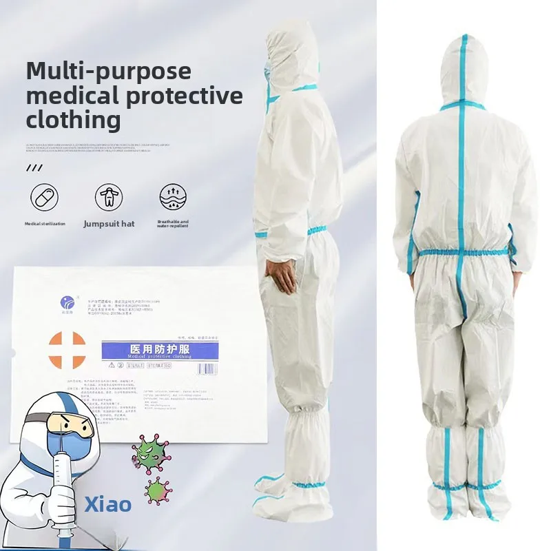 Медицинская защитная одежда, 5 шт. — стерильный халат с прессованными ремнями, изоляционный костюм, индивидуальная упаковка
Медицинская защитная одежда, 5 шт. — стерильный халат с прессованными ремнями, изоляционный костюм, индивидуальная упаковка