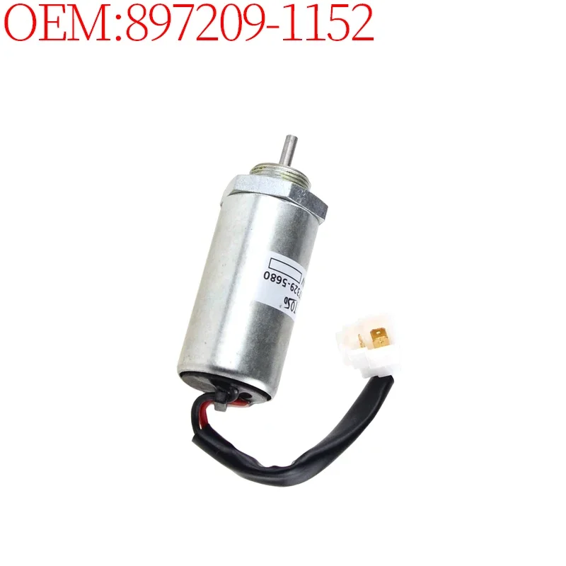 Construction Machinery Parts Excavator Accessories 897209-1152 8972091152 Flameout Solenoid Valve (24V) for Kobelco SK75 The New
Construction Machinery Parts Excavator Accessories 897209-1152 8972091152 Flameout Solenoid Valve (24V) for Kobelco SK75 The New