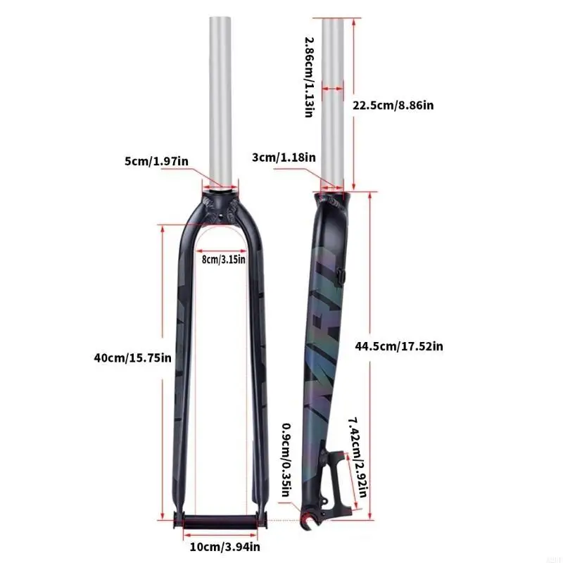 A2UF Mountain Bikes 26/27.5/29Inches Straight Tube Front Fork 100mm Bikes Front Fork
A2UF Mountain Bikes 26/27.5/29Inches Straight Tube Front Fork 100mm Bikes Front Fork