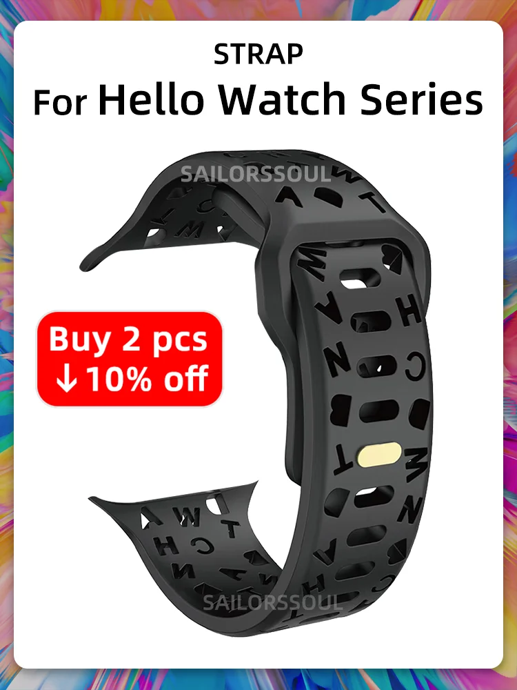 Для Hello Watch 3 Plus ремешок силиконовый полый H15 Ultra Smart Watch Sport H14 H13 Ultra H12 H11 PRO Мужчины Женщины Мягкий браслет Ремень
Для Hello Watch 3 Plus ремешок силиконовый полый H15 Ultra Smart Watch Sport H14 H13 Ultra H12 H11 PRO Мужчины Женщины Мягкий браслет Ремень