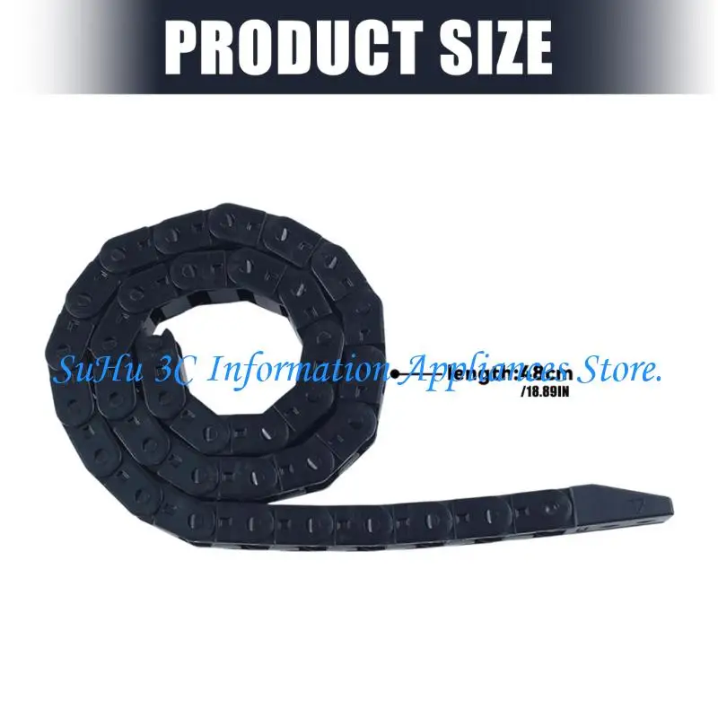 Professional Nylon Drag Chain 48cm Open Drag Chain Cable Replacement For S1 S1C 3D Printer Maintenance Accessories
Professional Nylon Drag Chain 48cm Open Drag Chain Cable Replacement For S1 S1C 3D Printer Maintenance Accessories