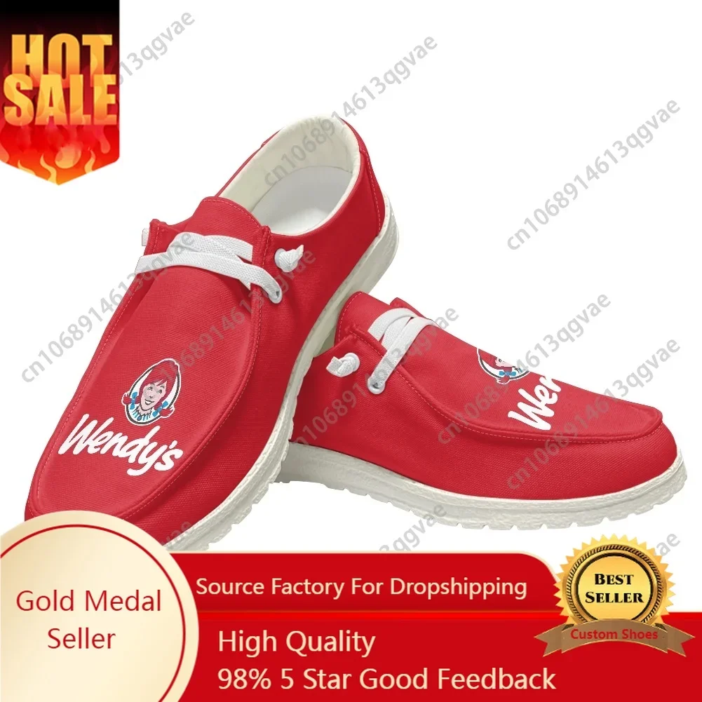 New Wendys Fast Food Restaurant Logo Casual Shoes Flat Shoe Men Woman Breathable Outdoor Lightweight Footwear Custom Made Shoes
New Wendys Fast Food Restaurant Logo Casual Shoes Flat Shoe Men Woman Breathable Outdoor Lightweight Footwear Custom Made Shoes