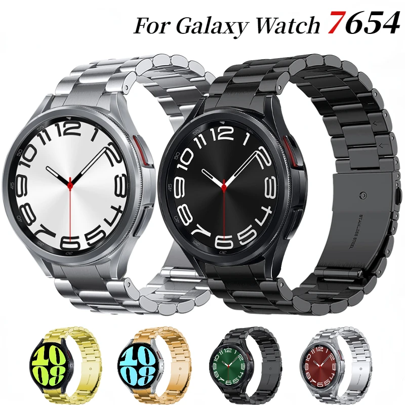 Ремешок металлический для Samsung Galaxy Watch 6 Classic, изогнутый браслет для Galaxy Watch Pro 45 мм, 47 мм 43 мм 7/6/5/4 44 мм 40 мм
Ремешок металлический для Samsung Galaxy Watch 6 Classic, изогнутый браслет для Galaxy Watch Pro 45 мм, 47 мм 43 мм 7/6/5/4 44 мм 40 мм
