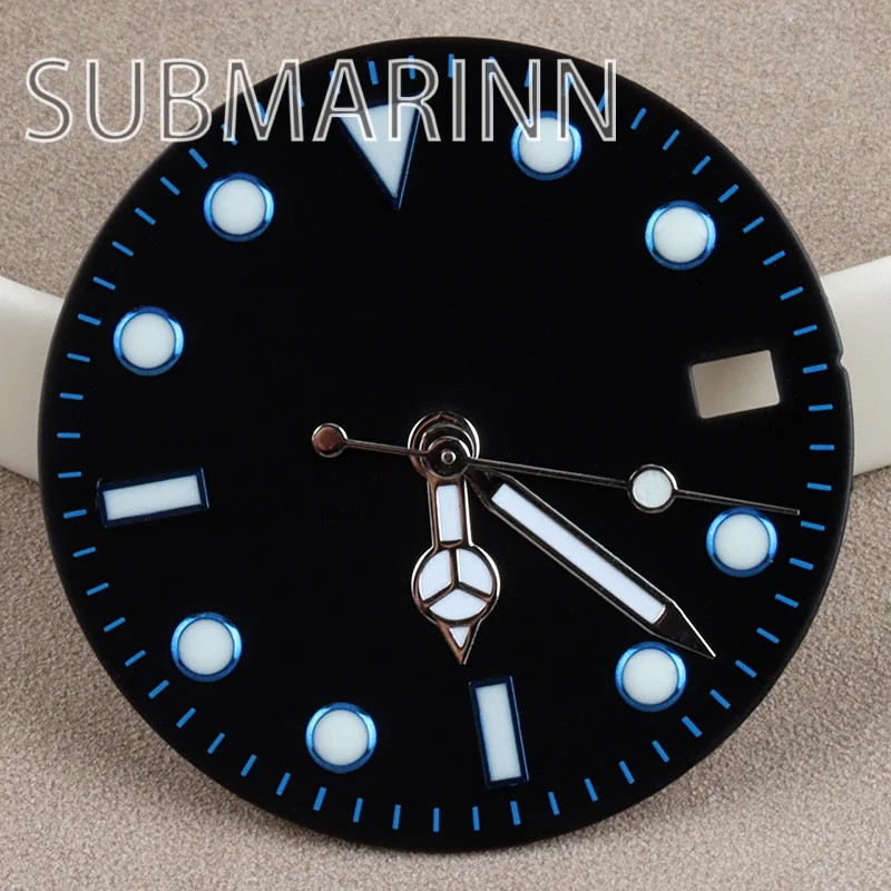 29mm NH35 Dial Fits NH35/NH36 Movement High-Quality Watch Modification Accessories Green Luminous Hands Watches For Men
29mm NH35 Dial Fits NH35/NH36 Movement High-Quality Watch Modification Accessories Green Luminous Hands Watches For Men