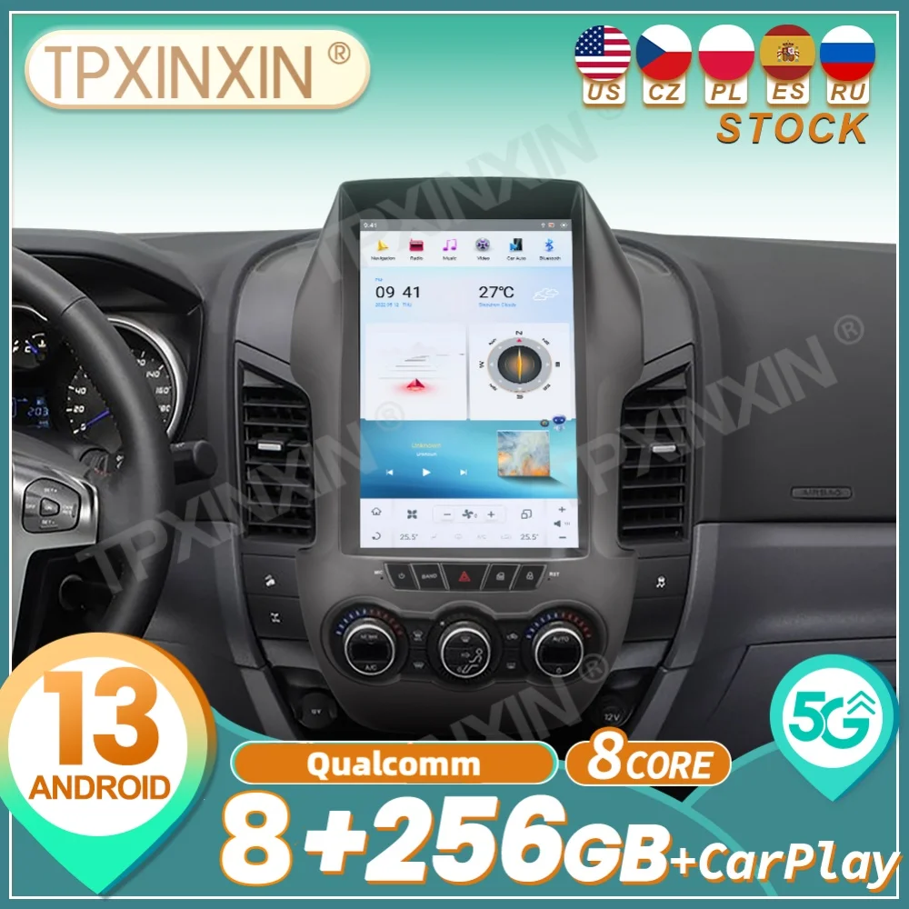 Qualcomm For Ford Ranger 2011 2012 2013 2014 2015 2016 Android Carplay Car Radio Automotive Multimedia Player GPS Navi Head Unit
Qualcomm For Ford Ranger 2011 2012 2013 2014 2015 2016 Android Carplay Car Radio Automotive Multimedia Player GPS Navi Head Unit