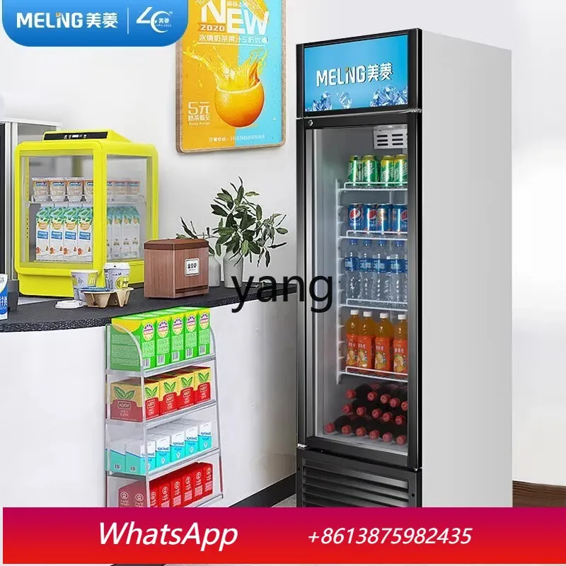 Коммерческий вертикальный холодильный шкаф ClX с одной дверцей, прямым охлаждением, прозрачной стеклянной дверцей для пива и напитков.
Коммерческий вертикальный холодильный шкаф ClX с одной дверцей, прямым охлаждением, прозрачной стеклянной дверцей для пива и напитков.