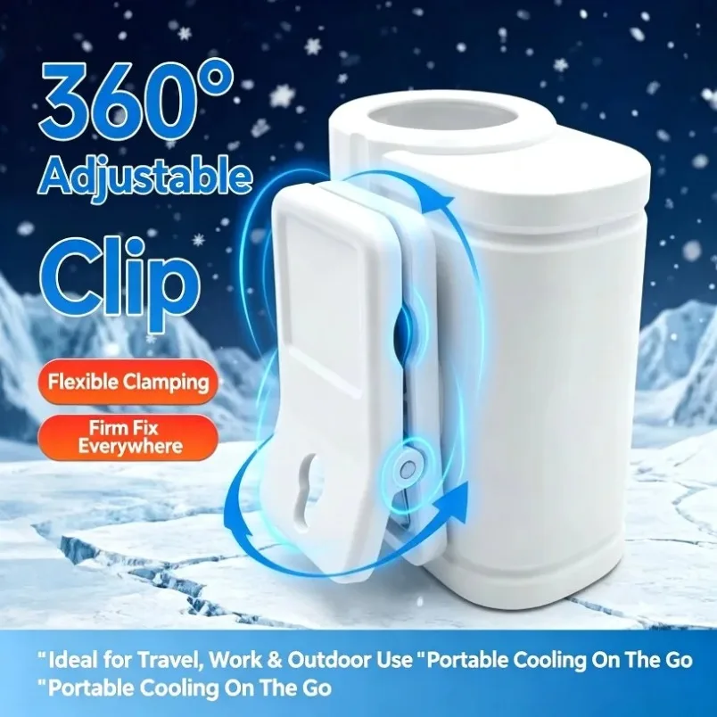5 IN 1 Portable Waist Fan 15000RPM Brushless Motor 20m/s Strong Wind 2000mAh Rechargeable Clip Fan with LED Display Flashlight
5 IN 1 Portable Waist Fan 15000RPM Brushless Motor 20m/s Strong Wind 2000mAh Rechargeable Clip Fan with LED Display Flashlight