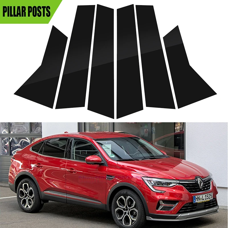 6PC Fit For Renault XM3 2020 2021 2022 2023 Glossy Black Pillar Posts Door Side Window Trim Cover B C Column Sticker Decoration
6PC Fit For Renault XM3 2020 2021 2022 2023 Glossy Black Pillar Posts Door Side Window Trim Cover B C Column Sticker Decoration
