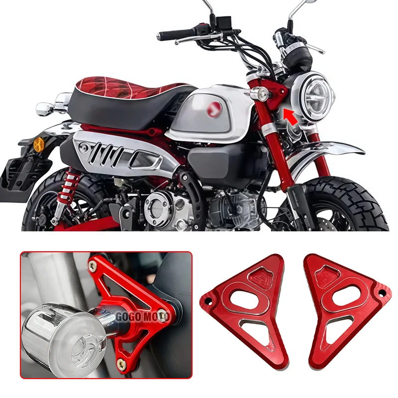 For Honda Monkey125 MSX125 MONKEY 125 JB02 JB03 DAX 125 2018-2024 2022 Motorcycle accessories Turn signal bracket Lamp holder
For Honda Monkey125 MSX125 MONKEY 125 JB02 JB03 DAX 125 2018-2024 2022 Motorcycle accessories Turn signal bracket Lamp holder