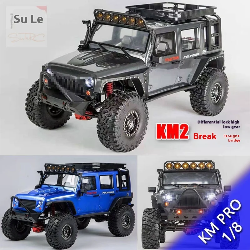 KM2 PRO Thor 1/8 Полный привод RC Ползающий автомобиль Электрическая мощность Прямой мост Дифференциальный замок Двухскоростной пульт дистанционного управления
KM2 PRO Thor 1/8 Полный привод RC Ползающий автомобиль Электрическая мощность Прямой мост Дифференциальный замок Двухскоростной пульт дистанционного управления
