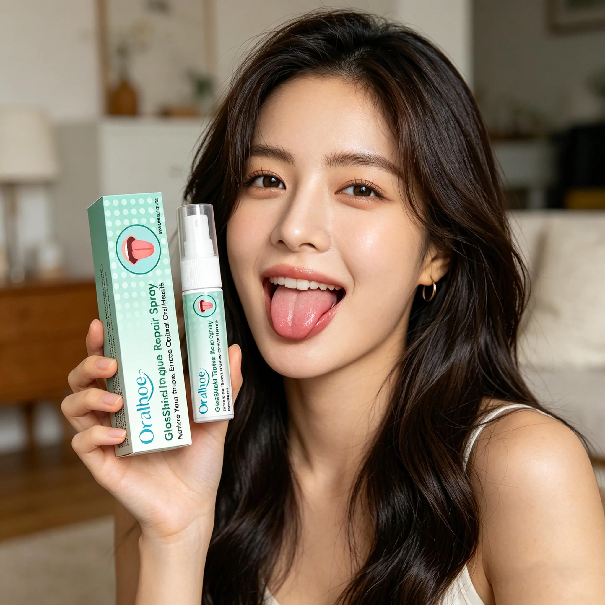 Portable Tongue Care Moisturizing Spray Soothe Dry Tongue Oral Cavity Eliminate Oral Odor Long Lasting Fresh Breath Oral Spray
Portable Tongue Care Moisturizing Spray Soothe Dry Tongue Oral Cavity Eliminate Oral Odor Long Lasting Fresh Breath Oral Spray