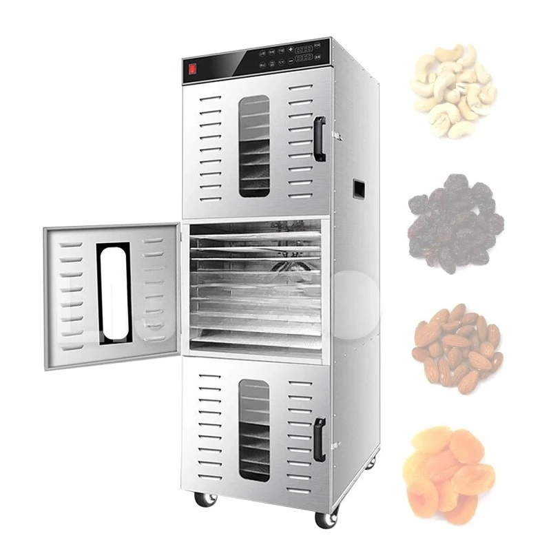 30 Layers Commercial Stainless Steel Vegetables Pet Meat Drying Machine Electric Food Dehydrator
30 Layers Commercial Stainless Steel Vegetables Pet Meat Drying Machine Electric Food Dehydrator