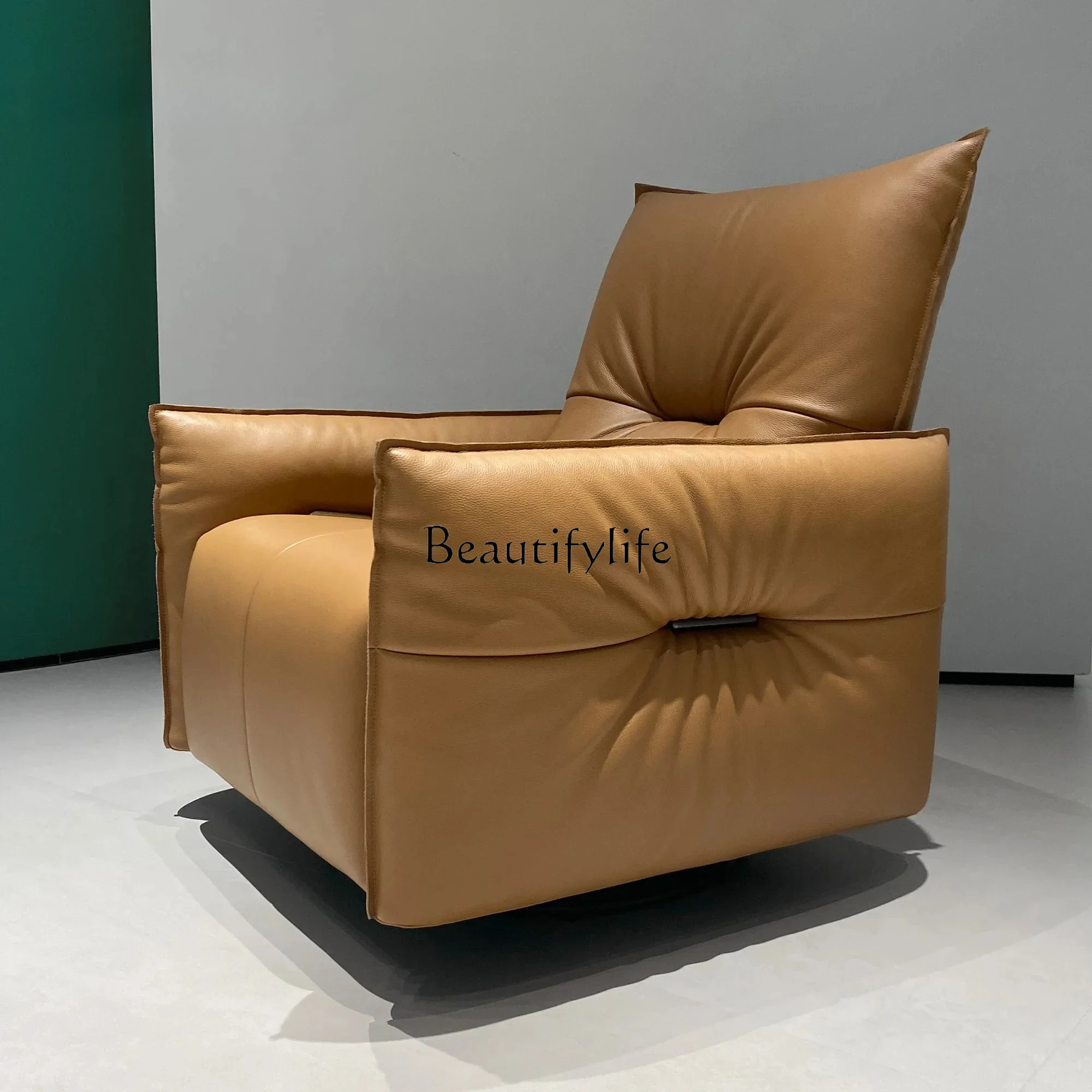 Genuine Leather Electric Functional Recliner Living Room Swivel Lounge Chair Top Grain Cowhide Single Sofa
Genuine Leather Electric Functional Recliner Living Room Swivel Lounge Chair Top Grain Cowhide Single Sofa