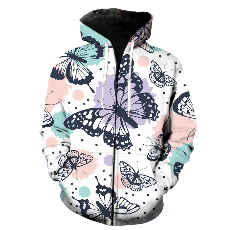2021 New Sale Cartoon Butterfly zipper Hoodie Fashion Print Pullover Sweatshirt XXS-7XL Large Size Men Women Streetwear Hoodies
2021 New Sale Cartoon Butterfly zipper Hoodie Fashion Print Pullover Sweatshirt XXS-7XL Large Size Men Women Streetwear Hoodies