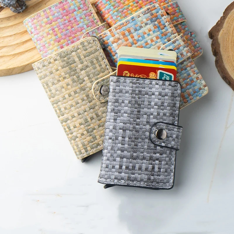 Korean unisex niche versatile shielded anti-theft brush demagnetized aluminum alloy card bag multi slot wallet
Korean unisex niche versatile shielded anti-theft brush demagnetized aluminum alloy card bag multi slot wallet