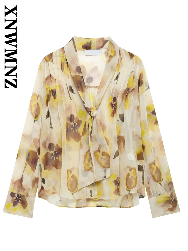 XNWMNZ 2025 Spring New Woman Casual Coat Outerwear Streetwear Woman's Long Sleeve Lace Top Ruffles V-Collar Shirt Print Floral
XNWMNZ 2025 Spring New Woman Casual Coat Outerwear Streetwear Woman's Long Sleeve Lace Top Ruffles V-Collar Shirt Print Floral