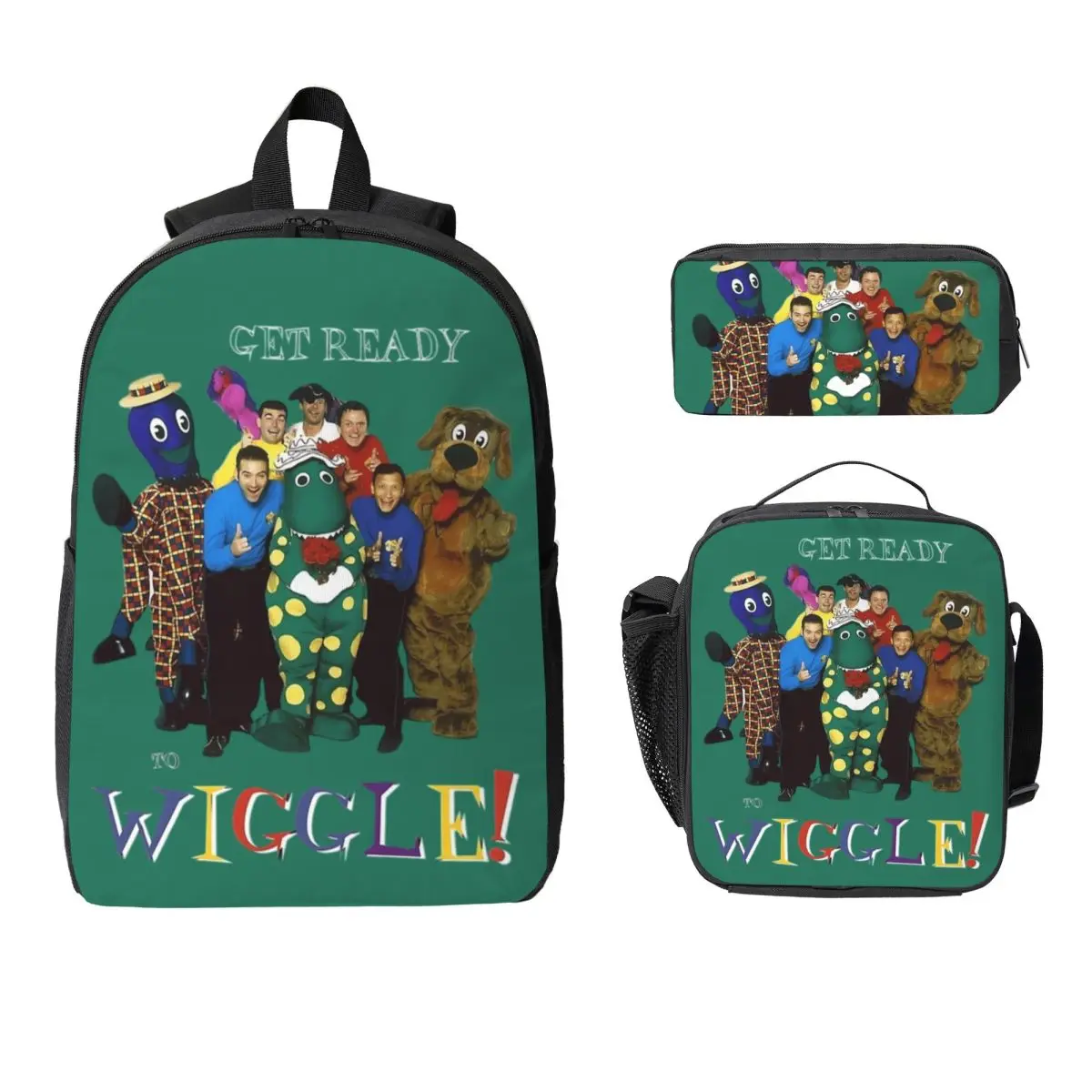3pecs/set The Wiggles Backpack for Student High-capacity Shoulder Bag Lunch bag Pencil Case
3pecs/set The Wiggles Backpack for Student High-capacity Shoulder Bag Lunch bag Pencil Case
