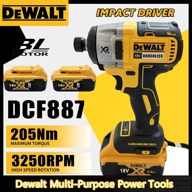Аккумуляторный шуруповерт DeWalt DCF887, бесщеточный, 205 Нм, электрический ударный гайковерт, электрическая ударная дрель для аккумулятора DeWalt 20В
Аккумуляторный шуруповерт DeWalt DCF887, бесщеточный, 205 Нм, электрический ударный гайковерт, электрическая ударная дрель для аккумулятора DeWalt 20В