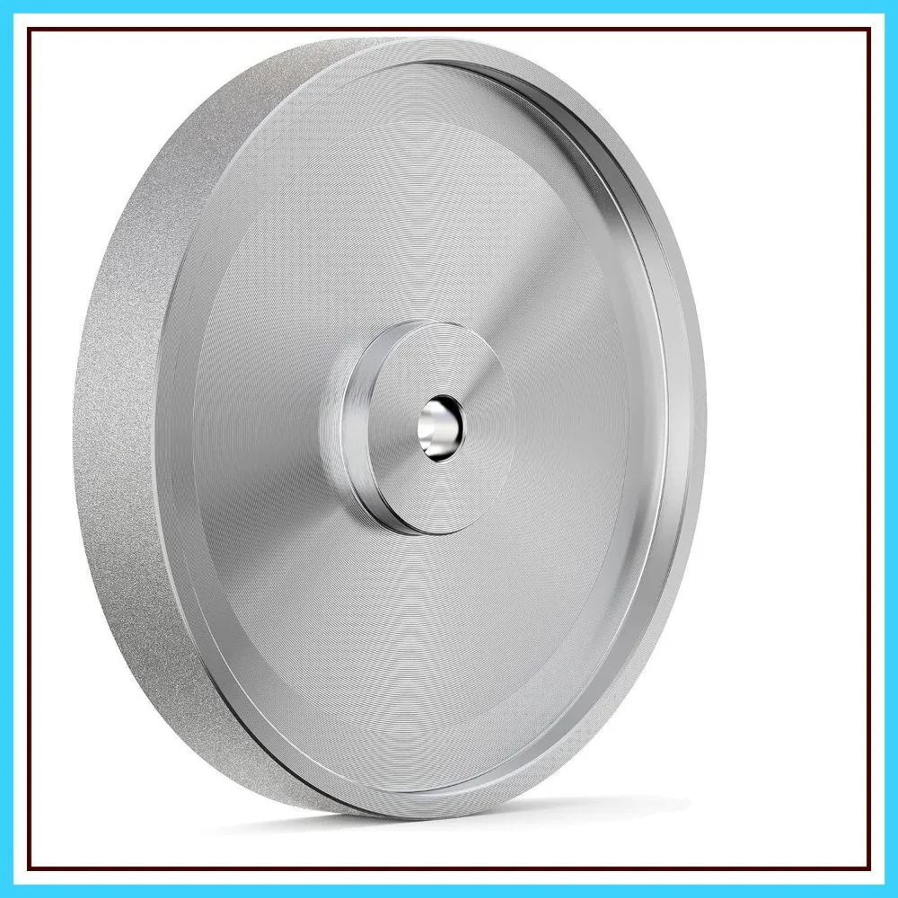 8 Inch CBN Grinding Wheel, 1 Inch Wide, 5/8 Arbor for Woodturning & HSS Tools, Bench Grinders
8 Inch CBN Grinding Wheel, 1 Inch Wide, 5/8 Arbor for Woodturning & HSS Tools, Bench Grinders