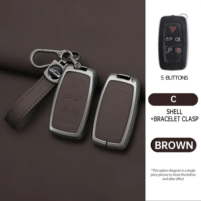 Zinc Alloy Car Key Case For Land Rover Defender Remote Control Protector For Land Rover DEFENDER Logo Key Cover Auto Accessories
Zinc Alloy Car Key Case For Land Rover Defender Remote Control Protector For Land Rover DEFENDER Logo Key Cover Auto Accessories
