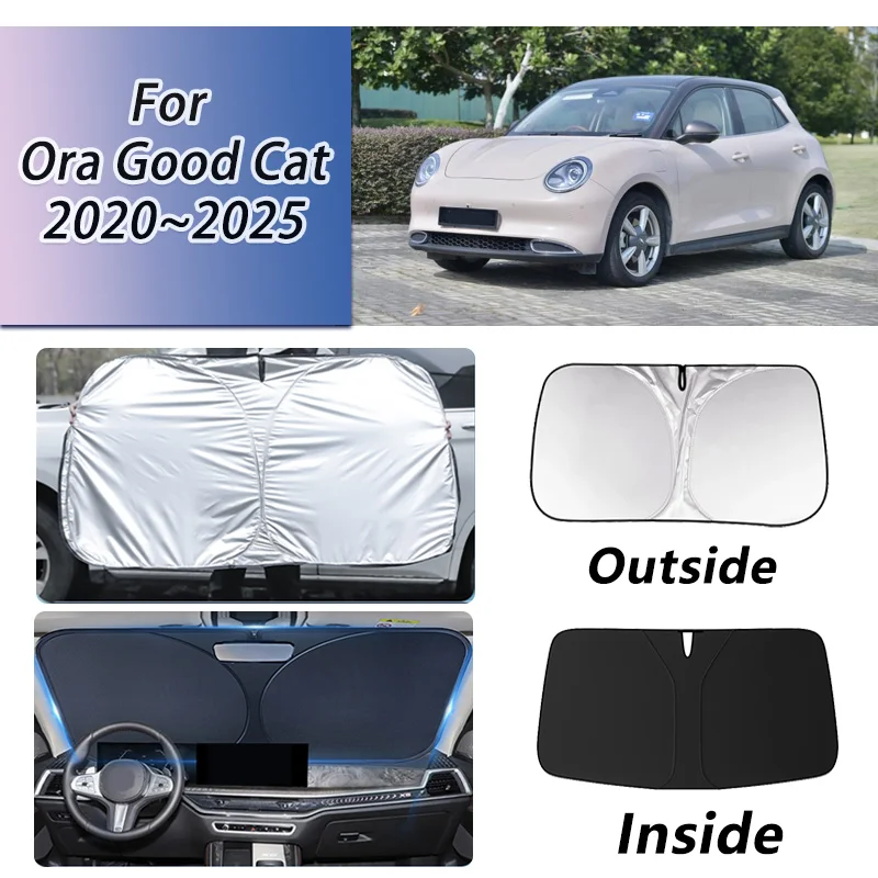 Car Sun Visor For Ora Good Cat Funky GWM Ora 03 2020~2025 2022 UV Blocking Sunshade Windshield Sunscreen Curtain Car Accessories
Car Sun Visor For Ora Good Cat Funky GWM Ora 03 2020~2025 2022 UV Blocking Sunshade Windshield Sunscreen Curtain Car Accessories