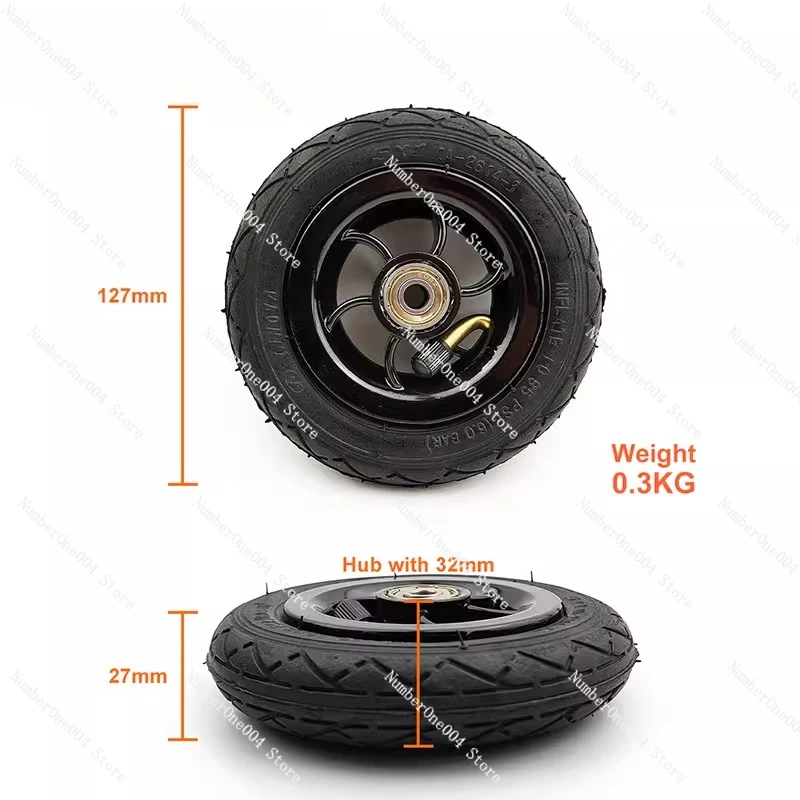 5inch Inflatable Wheel Using Metal Wheel Hub 5x1 Pneumatic Tire with Inner Tube Electric Trolley 5" Pneumatic Wheel
5inch Inflatable Wheel Using Metal Wheel Hub 5x1 Pneumatic Tire with Inner Tube Electric Trolley 5" Pneumatic Wheel