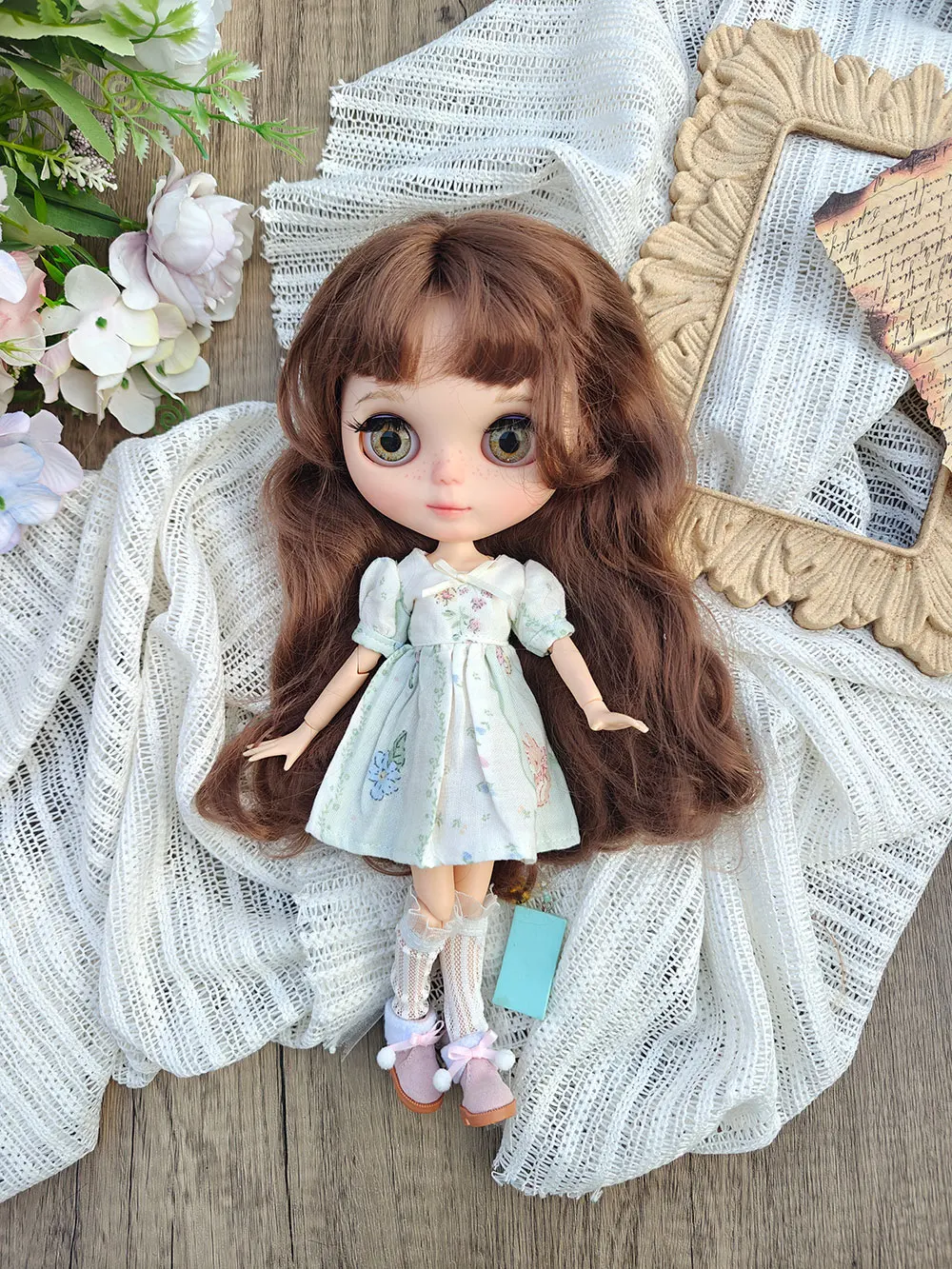 Одежда для кукол blythe, ручная работа для светло-зеленого цвета, кукольное платье Блайт, аксессуары, одежда blythe OB22 OB24 AZONE
Одежда для кукол blythe, ручная работа для светло-зеленого цвета, кукольное платье Блайт, аксессуары, одежда blythe OB22 OB24 AZONE