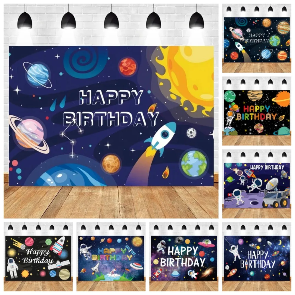 Cartoon Universe Planet Theme Banner Photography Background Cloth, Boy Birthday Party Decoration Photography Studio Background
Cartoon Universe Planet Theme Banner Photography Background Cloth, Boy Birthday Party Decoration Photography Studio Background