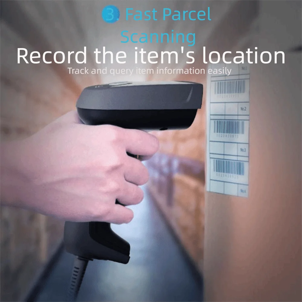 Omni-directional 2D Barcode Scanner Quick Scan USB Wired Handheld Barcode Scanner Scanning Device 1.8Meter Data Cable
Omni-directional 2D Barcode Scanner Quick Scan USB Wired Handheld Barcode Scanner Scanning Device 1.8Meter Data Cable