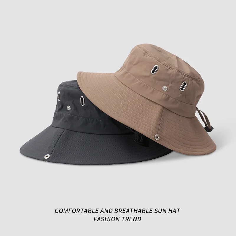 2025 Summer Unisex UV Protection Bucket Hat Wide Brim Sun Hat for Outdoor Travel Lightweight Breathable Fishing Cap Sunscreen
2025 Summer Unisex UV Protection Bucket Hat Wide Brim Sun Hat for Outdoor Travel Lightweight Breathable Fishing Cap Sunscreen
